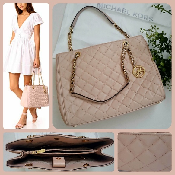 Michael Kors Handbags - 🌸MICHAEL KORS  *Quilted Shoulder Large Tote